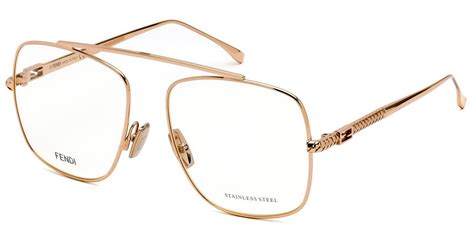 fendi ff 0445|Fendi FF 0445 DDB Eyeglasses in Rose Gold.